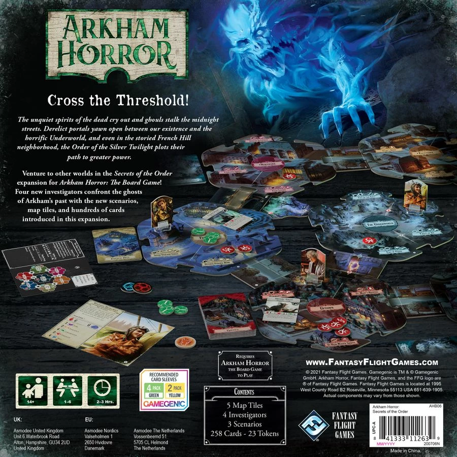 Deals ๐ Fantasy Flight Games Strategy Games Arkham Horror Secrets Of The Order ๐ 2 Fantasy Flight Games Strategy Games Arkham Horror Secrets Of The Order