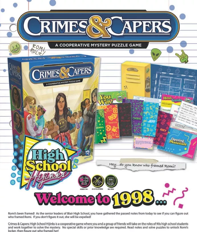 Cheapest 𧨠Renegade Game Studios Crimes & Capers High School Hijinks Strategy Games π₯° 2 Renegade Game Studios Crimes & Capers High School Hijinks Strategy Games