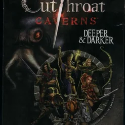 Smirk & Dagger Games Strategy Games Cutthroat Caverns Deeper & Darker Expansion 1