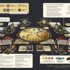 Gale Force Nine Strategy Games Dune Boardgame