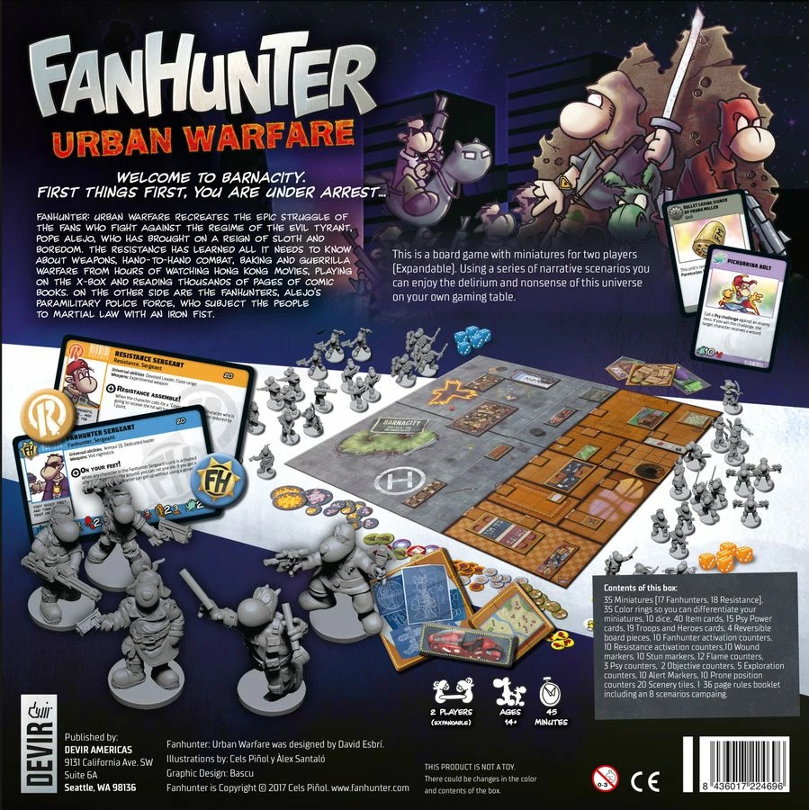 Budget ⌛ Devir Fanhunter Urban Warfare Strategy Games ✨ 3 Devir Fanhunter Urban Warfare Strategy Games