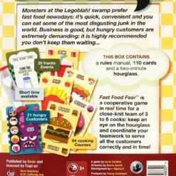Devir Card Games Fast Food Fear