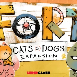 Leder Games Card Games Fort Cats And Dogs Expansion