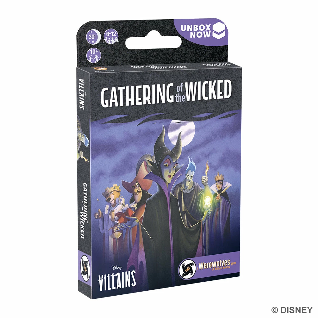 Hot Sale 💯 Asmodee Gathering Of The Wicked Disney Villains ⭐ 5 Asmodee Gathering Of The Wicked Disney Villains