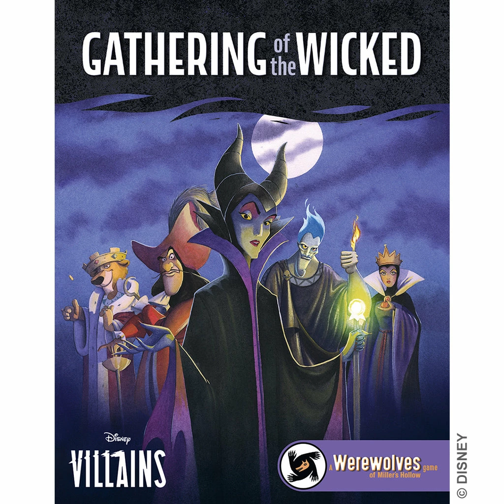 Hot Sale 💯 Asmodee Gathering Of The Wicked Disney Villains ⭐ 1 Asmodee Gathering Of The Wicked Disney Villains