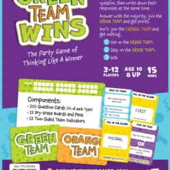 25th Century Games Family Games Green Team Wins