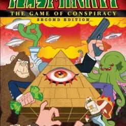 Steve Jackson Games Illuminati 2nd Edition Strategy Games