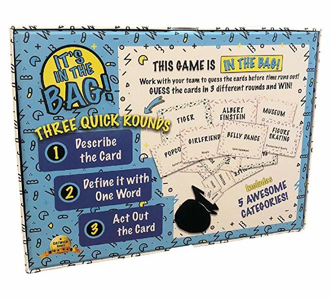 Promo ✔️ Gatwick Games It's In The Bag Card Games ❤️ 3 Gatwick Games It's In The Bag Card Games
