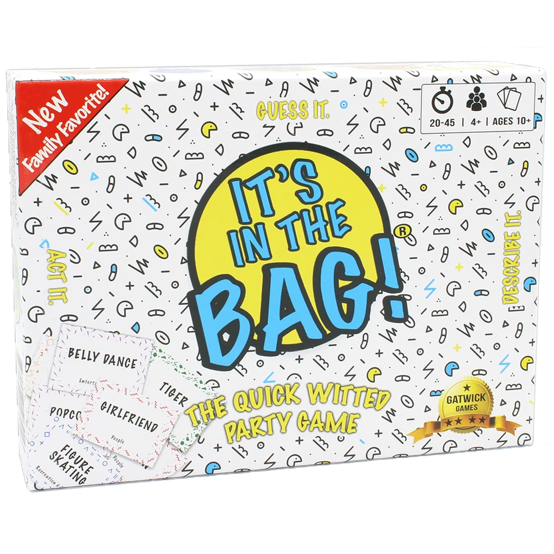 Promo ✔️ Gatwick Games It's In The Bag Card Games ❤️ 1 Gatwick Games It's In The Bag Card Games
