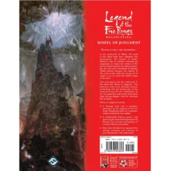 Fantasy Flight Games Roleplaying Games Legend Of The Five Rings RPG Wheel Of Judgement