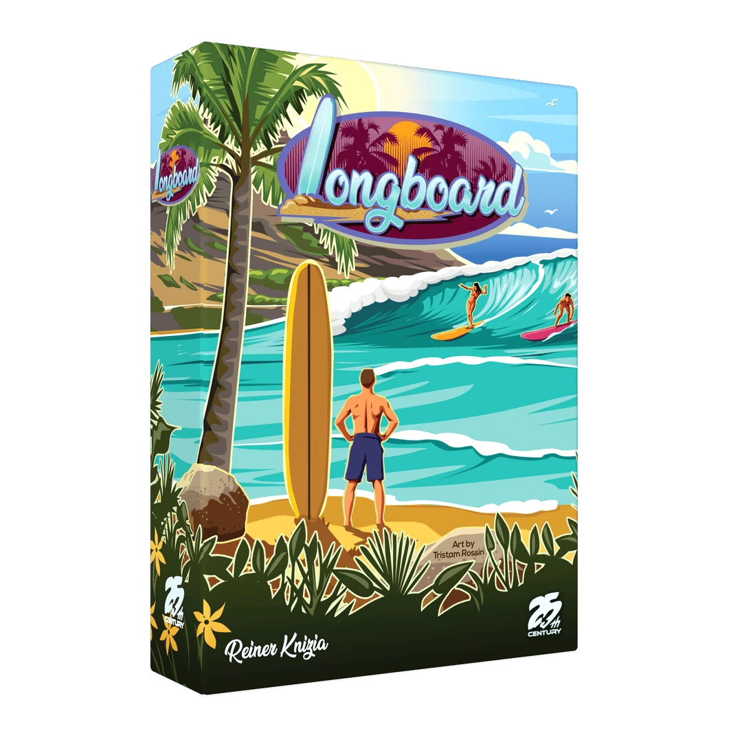 New 🧨 25th Century Games Longboard Card Games ✨ 2 25th Century Games Longboard Card Games