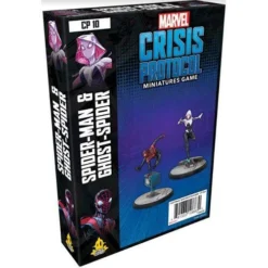 Atomic Mass Games Marvel Crisis Protocol: Spider Man & Ghost Spider Strategy Games