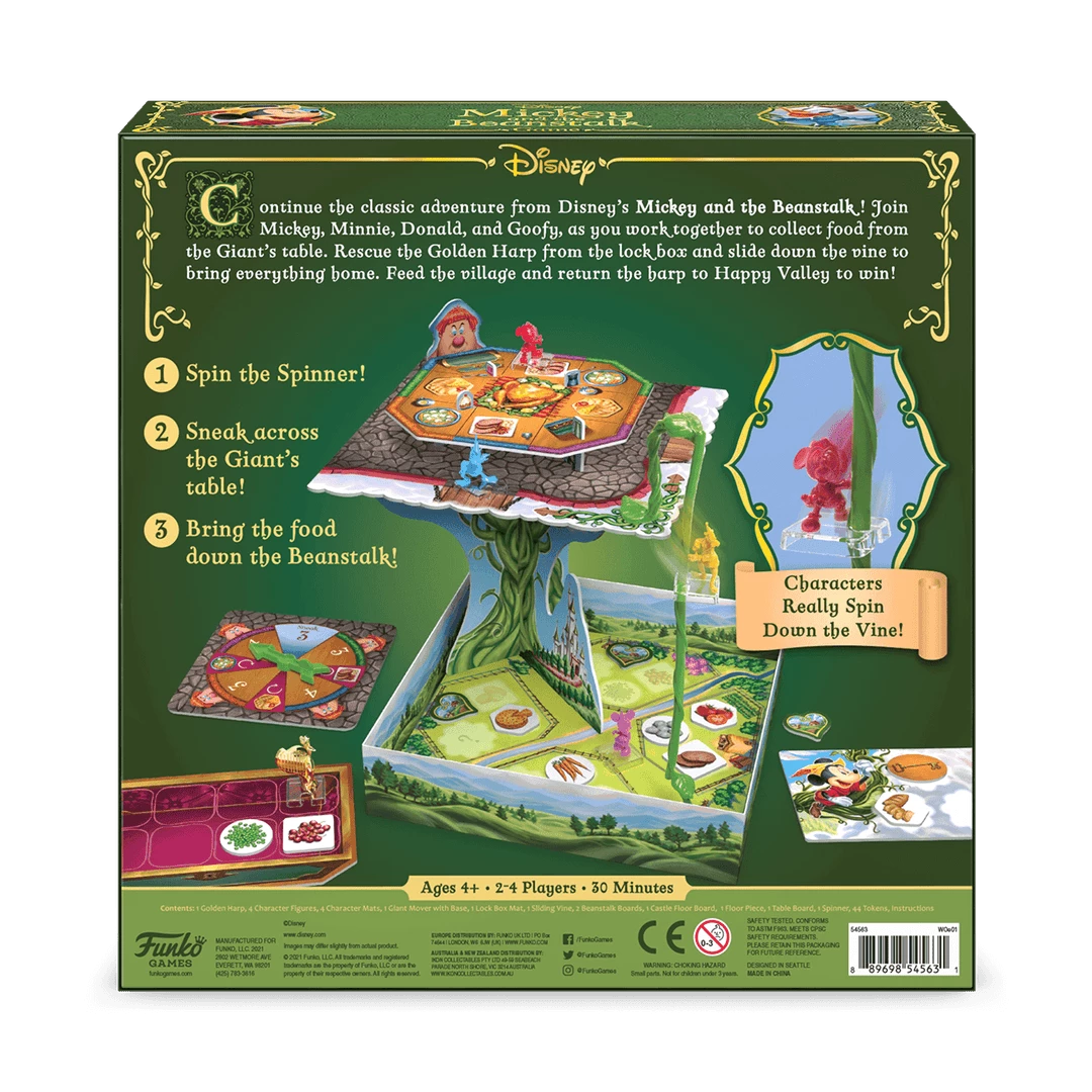 Cheap ๐ฏ Funko Games Mickey & The Beanstalk Game Family Games โจ 2 Funko Games Mickey & The Beanstalk Game Family Games