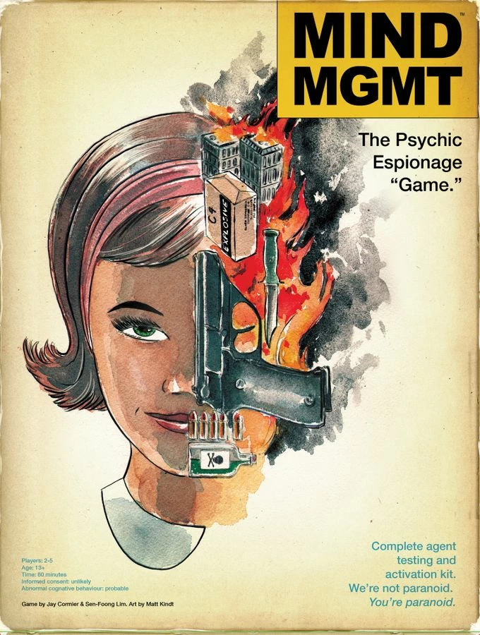 Buy β¨ Burnt Island Games MIND MGMT: The Psychic Espionage Game π 1 Burnt Island Games MIND MGMT: The Psychic Espionage Game