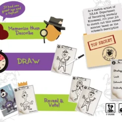 Deep Water Games MonsDRAWsity Family Games