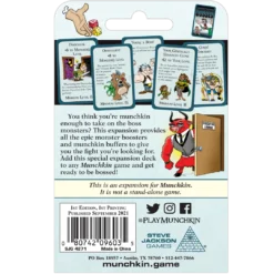 Steve Jackson Games Munchkin Bosses Card Games