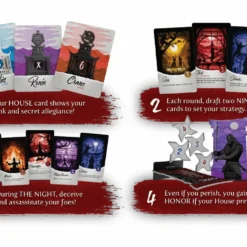 Brotherwise Games Night Of The Ninja Strategy Games