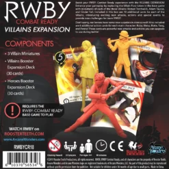 Arcane Wonders RWBY Combat Ready Villains Expansion Strategy Games