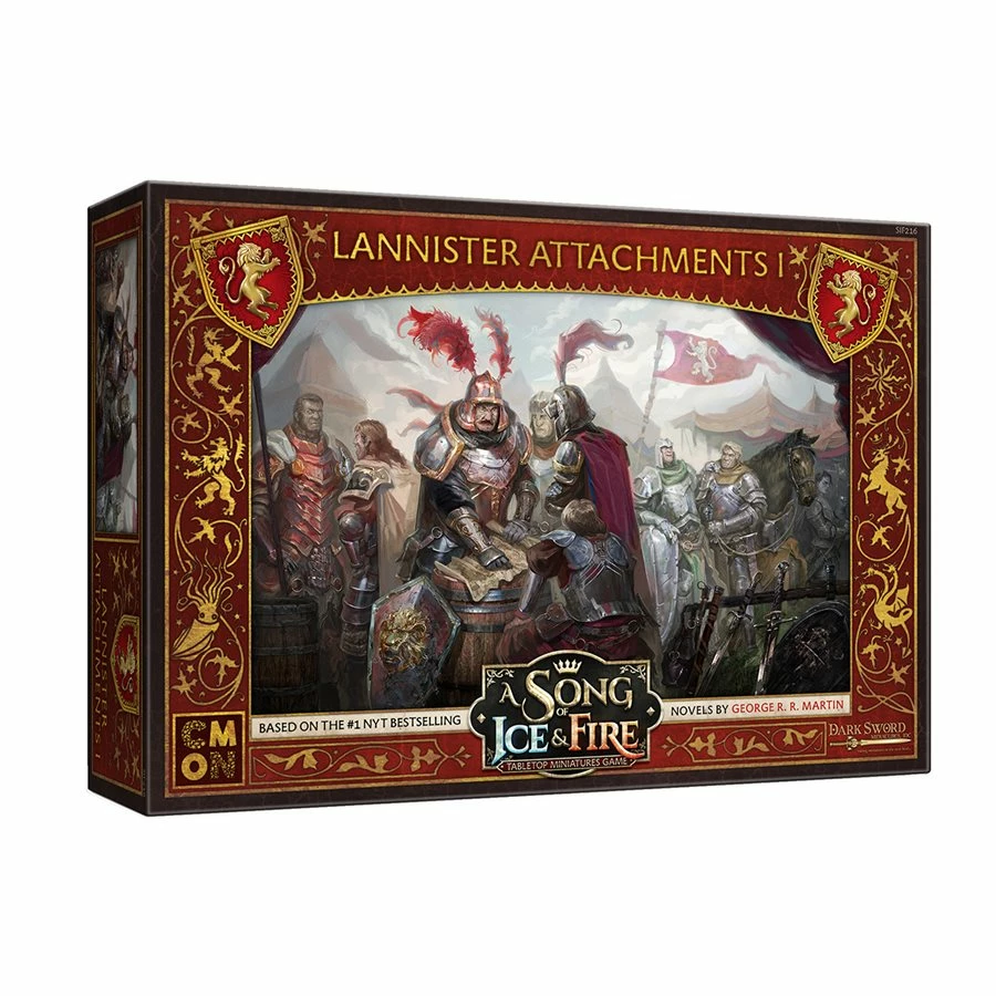 Flash Sale ✨ CMON A Song Of Ice & Fire: Tabletop Miniatures Game Lannister Attachments 1 ❤️ 1 CMON A Song Of Ice & Fire: Tabletop Miniatures Game Lannister Attachments 1
