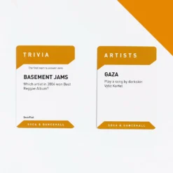 AUXGOD Soca & Dancehall Card Games