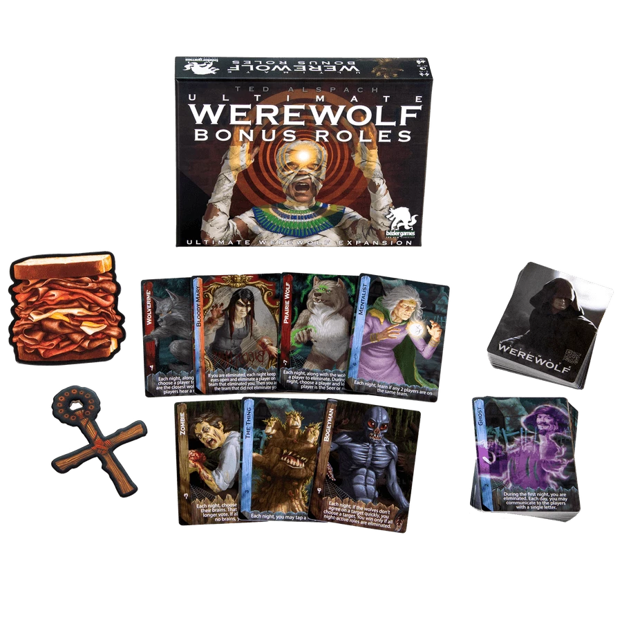 Discount ✔️ Bezier Games Ultimate Werewolf Bonus Roles Card Games ❤️ 3 Bezier Games Ultimate Werewolf Bonus Roles Card Games