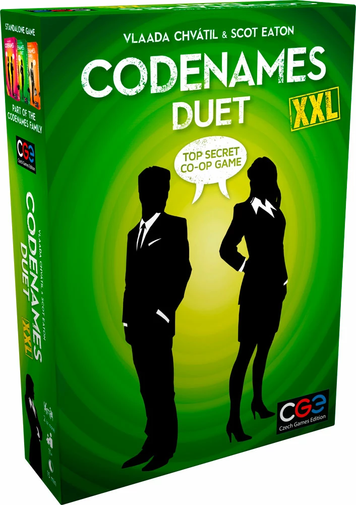 Brand new ✔️ Czech Games Codenames Duet XXL Version ✨ 2 Czech Games Codenames Duet XXL Version