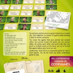 Brand new ✔️ Czech Games Codenames Duet XXL Version ✨ 7 Czech Games Codenames Duet XXL Version