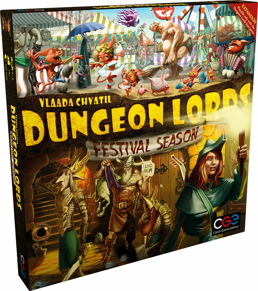 Flash Sale ❤️ Czech Games Dungeon Lords Festival Season ✨ 2 Czech Games Dungeon Lords Festival Season