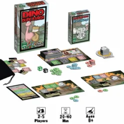 Letiman Games Dino Dude Ranch Hatchlings Expansion Strategy Games